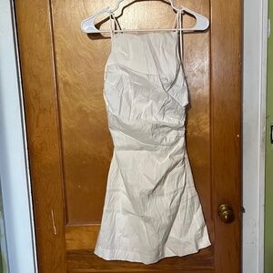 NWT Zara cross cross back mini dress